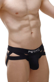 JockThong Bost Black