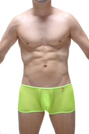 Boxer Open Net Neon Yellow
