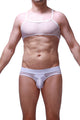 Micro Tank Top Mesh White