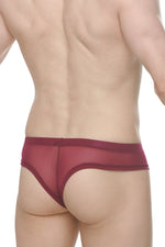 Mini Boxer Cheeky Net Merlot