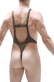 Bodythong Aunou Plum Olive