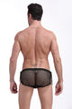 Pantalón corto Snap PetitQ Fishnet negro
